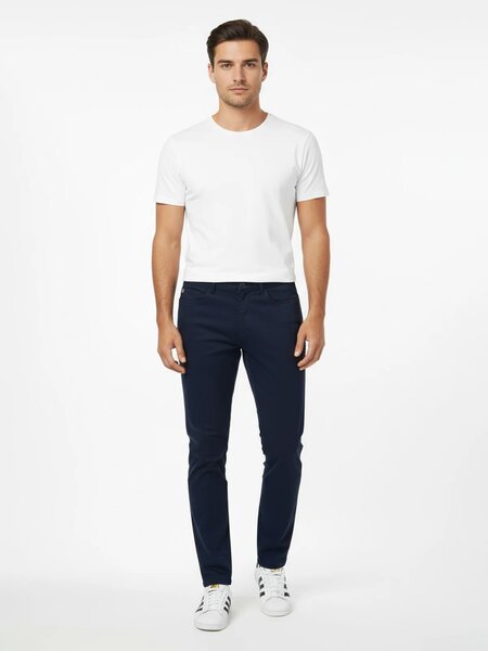 Navy Blue Imported Five pocket Pant-65