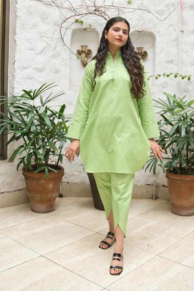 2 Piece Pastel Green - NV10D06