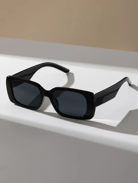 Shein - Square Frame Sunglasses
