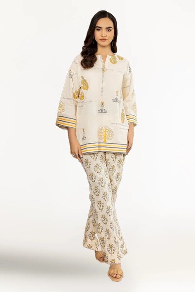Dobby Block Printed Co-Ord Set