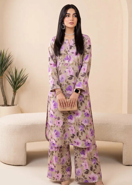 Salitex Unstitched Printed Lawn 2 Piece Suit SUNS82AG2036 Summer Collection