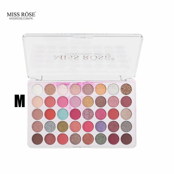 Miss Rose - Makeup 40 Colour Impression Shimmer Eyeshadow Palette