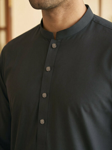 Dark Green Designer Kurta Shalwar (SK-688)