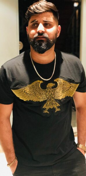 Wf Store- Eagle Embroided tee - Black