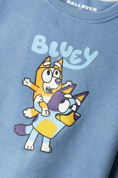 Boys Bluey Graphic Fleece Sweatshirt