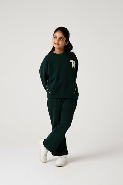 Girls Signature Evergreen Fleece Co-ord Set