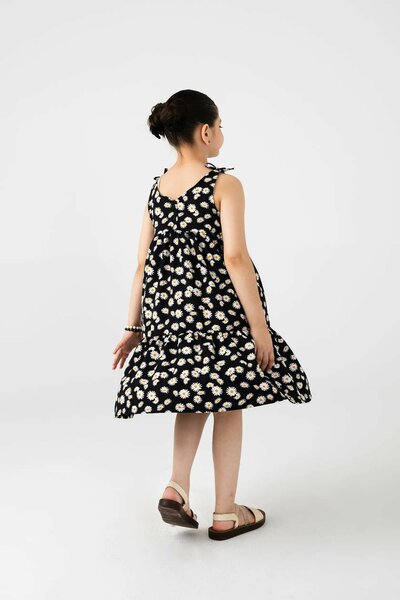 Blooming Daisy Georgette Dress