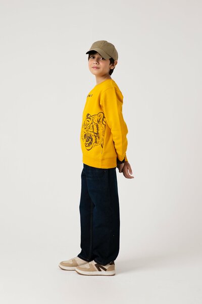 Boys Wild Tiger Fleece Sweatshirt