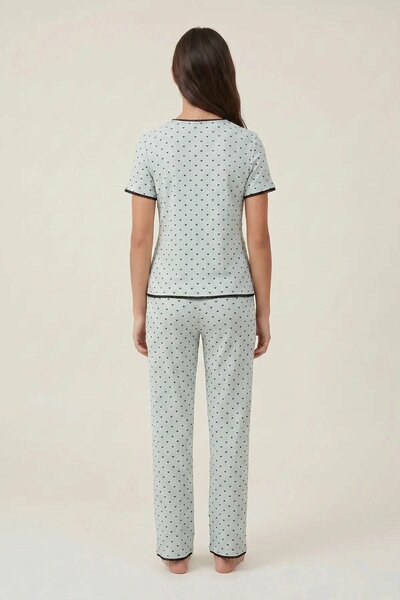 BLS - Ribbed Pajama Set - Green