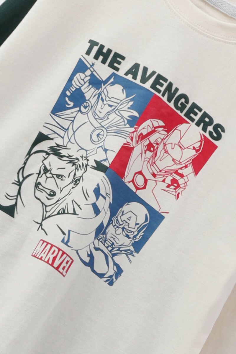 Boys Avengers Jersey Co-ord Set