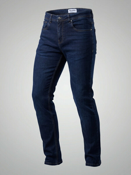 Dark Blue Straight Fit Jeans 56