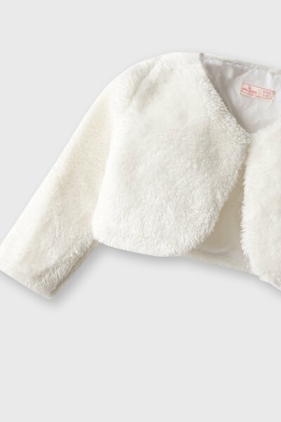 Girls Snow Pearl Cropped Shrug