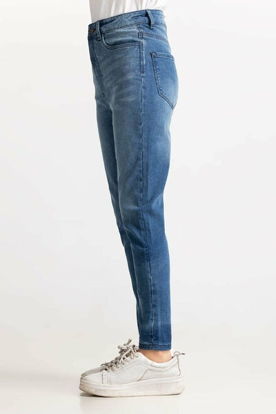 Blue Basic Denim Jeans