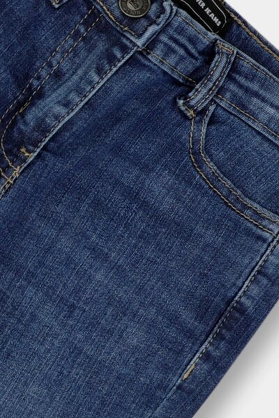Girls Frayed Bell Bottom Jeans