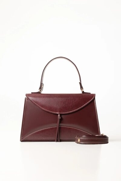 Maroon Handbag