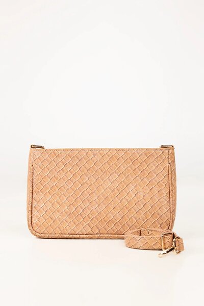 Beige Shoulder Bag