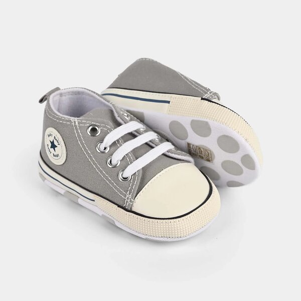 Baby Boy Shoes B-23-Grey