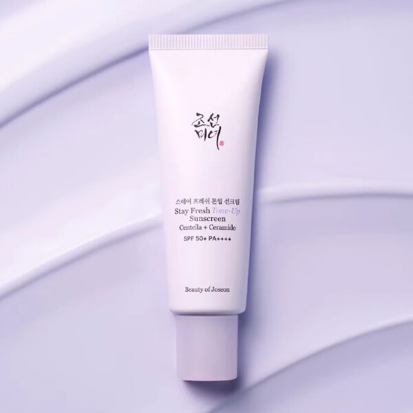 Beauty of Joseon Stay Fresh Tone-Up Purple Sunscreen SPF50+ PA++++ – 50ml