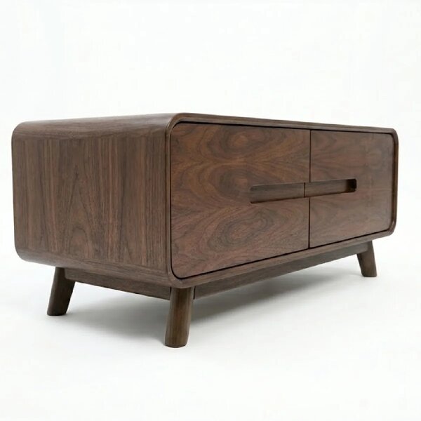 Nysa Solid Wood Coffee Table with Drawers