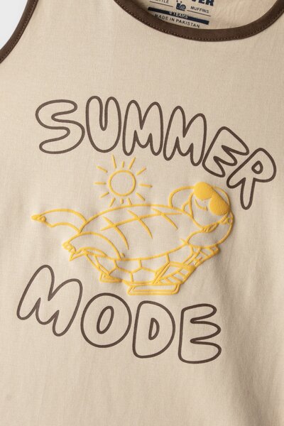 Boys Summer Mode Tank Top