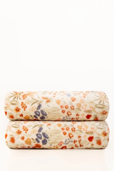 Spring Single Ply Fleece Throw