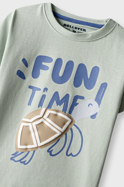 Boys Turtle Time Graphic T-shirt