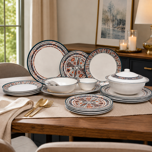 Dinner Set Multi Flora