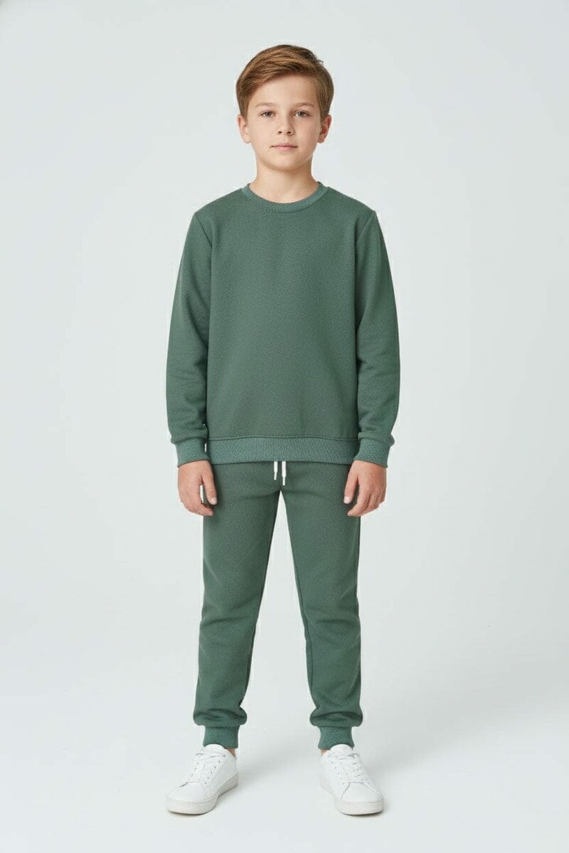 Tiny Teens Kid's Basic Fleece Twin Set