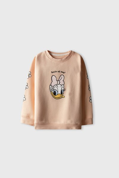 Girls Daisy Day Fleece Sweatshirt