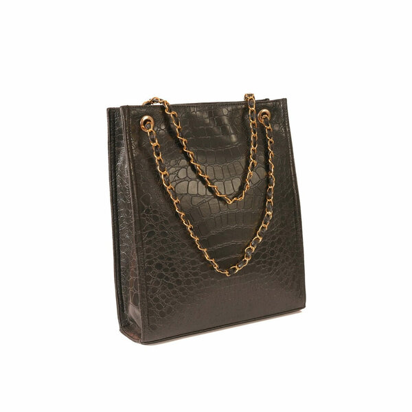 Long Crocodile Black