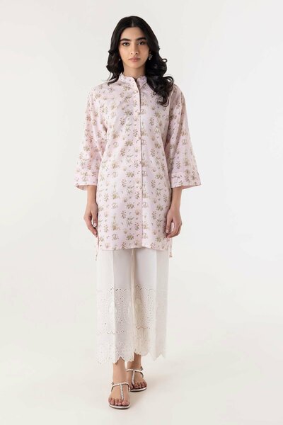 Stitched Multi Printed Shirt