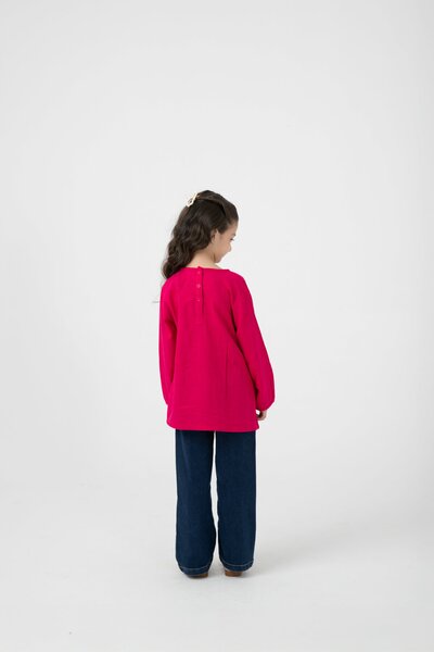 Pink Embroidered Top