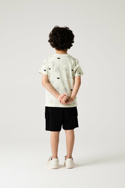 Boys Ocean Creature Printed T-shirt