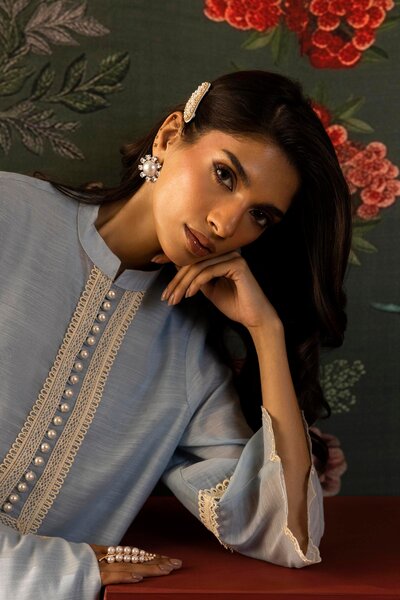 Stitched Embroidered Monark Suit