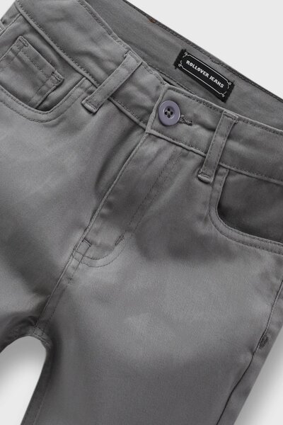 Everyday Grey Twill Pants