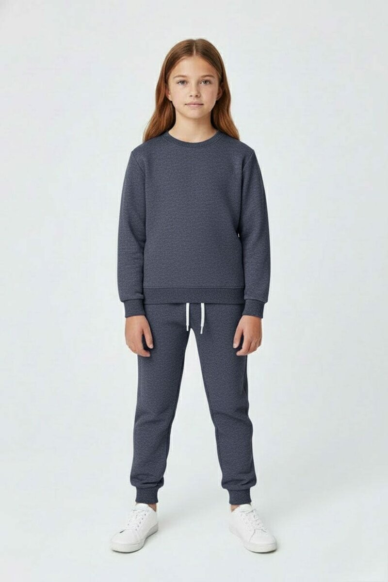 Tiny Teens Kid's Basic Fleece Twin Set