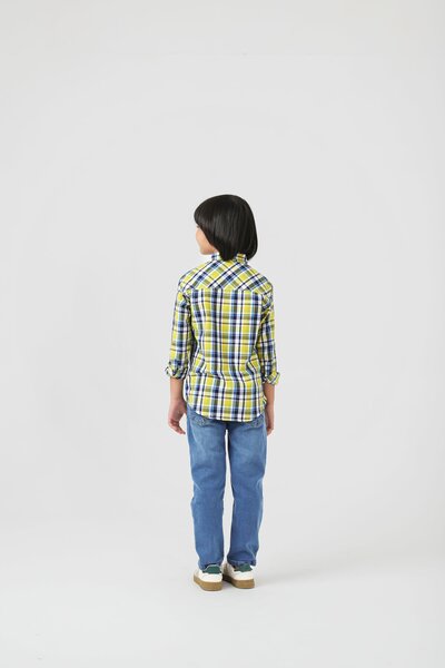Sunny Plaid Cotton Shirt