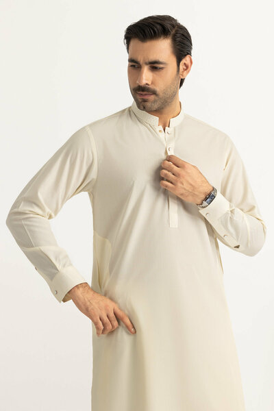 Regular Fit Embroidered Suits
