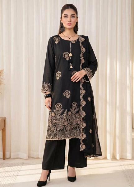 Salitex Unstitched Embroidered Lawn 3 Piece Suit SUNS8MO503 Casual Collection