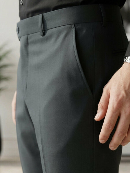 Forest Green Executive Formal Dress Pant (FDT-419)