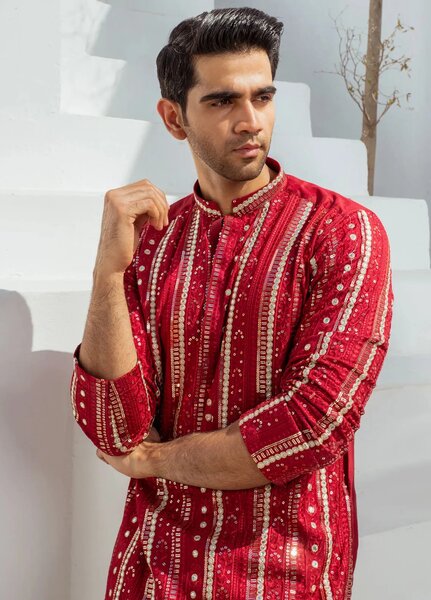 Edge Republic Pret Mirror Work Kurta Pajama MR 53