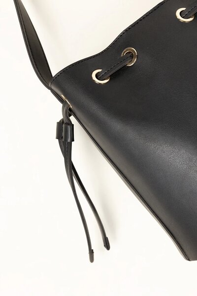 Black Bucket Bag