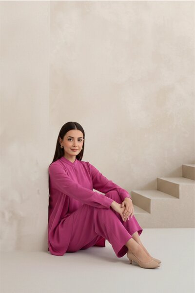 Magenta Pleat Fusion-NV20D03