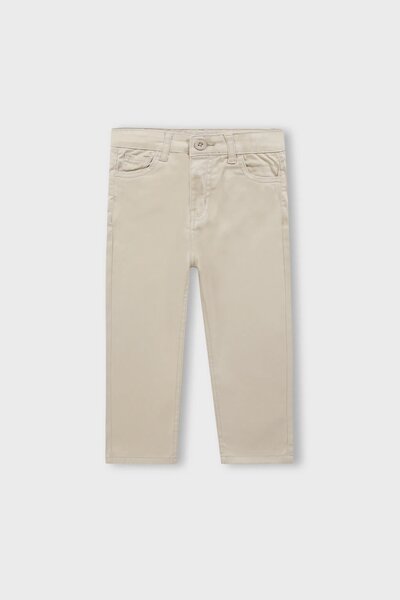 Boys Sandstone Straight-fit Twill Pants