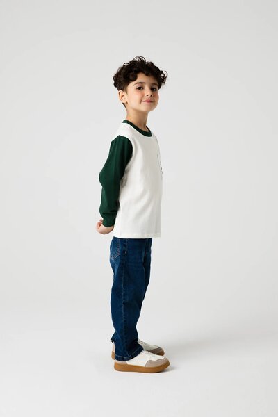 Boys Forest Club Contrast Tee