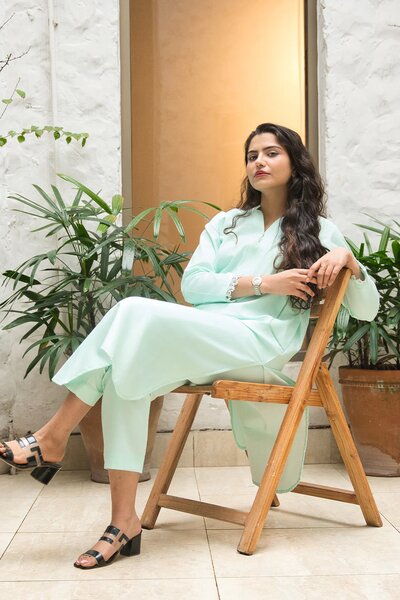 2 Piece Misty Sea Green - NV10D10