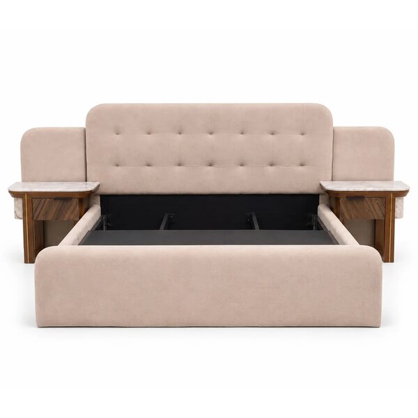 Clara King Size Bed with Side Tables