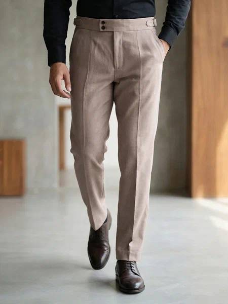 Khaki Imported Gurkha Pant  (FDT-390)