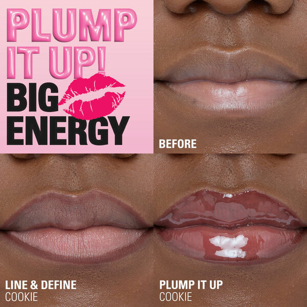 Revolution - Pout Bomb Plumping Lip Liner Cookie Warm Brown