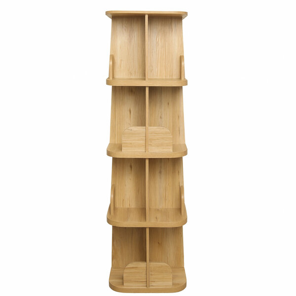 Pivot Wooden Shelf Console